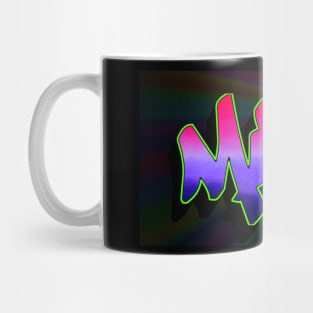 MAX Urban Street Graffiti Style Name Mug